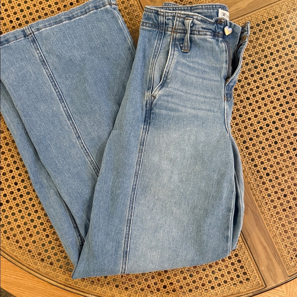 Celebrity Pink Light Blue Flare Jeans